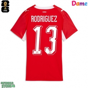 Schweiz Ricardo Rodriguez #13 Replika Hjemmebanetrøje Dame VM 2026 Kortærmet